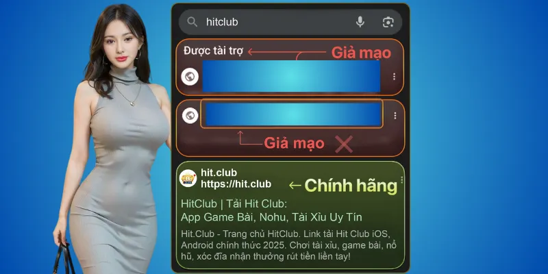 Cách nhận biết Hitclub thật