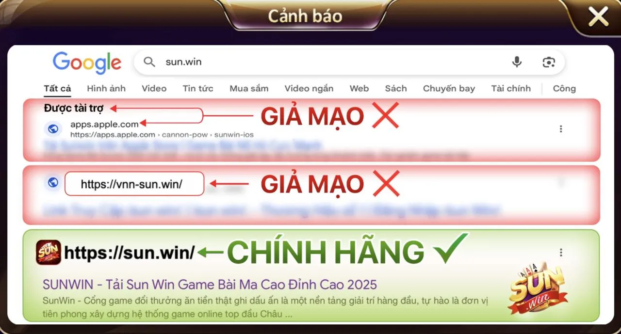 Phân biệt Sunwin thật: chỉ sun.win mới là tên miền chính chủ 2 Sun.win – Địa chỉ duy nhất được bảo hộ bản quyền