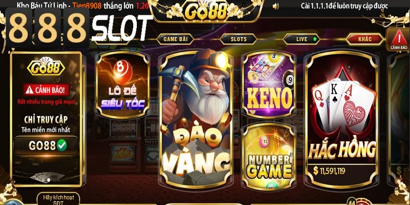 Go88 cập nhật đường link chính thức mới nhất không bị chặn