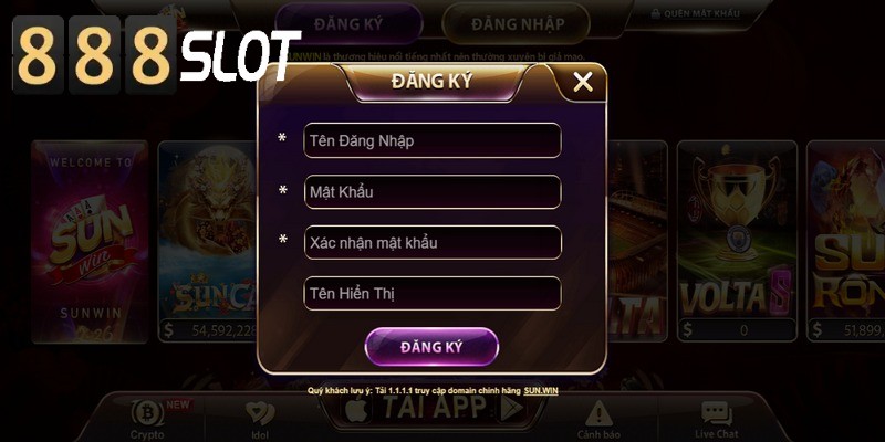 Trở thành hội viên Sunwin đơn giản, nhanh chóng với vài thao tác